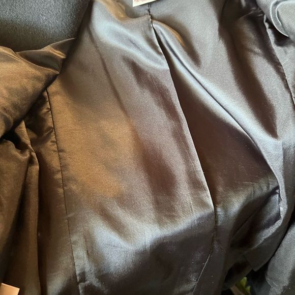 Worthington 100%Wool womens Classic Blazer 4 fancy buttons Black Sz 16 - Picture 6 of 6